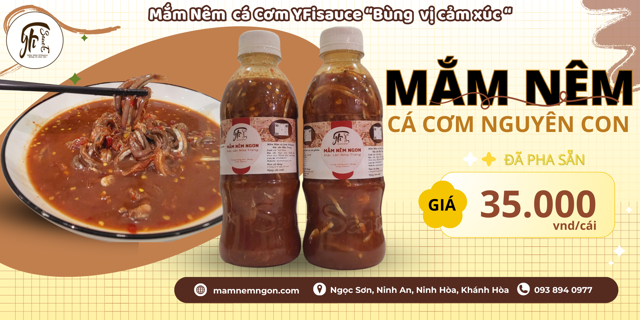Mắm Nêm cá Cơm Nha Trang Banner ảnh 3